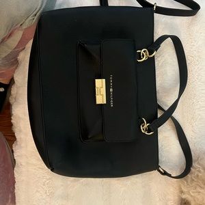 Black Tommy Hilfiger Purse